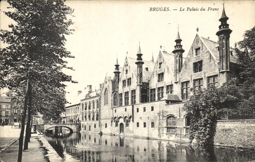 Bruges — O Palácio do Franco — n° 161 - Frente