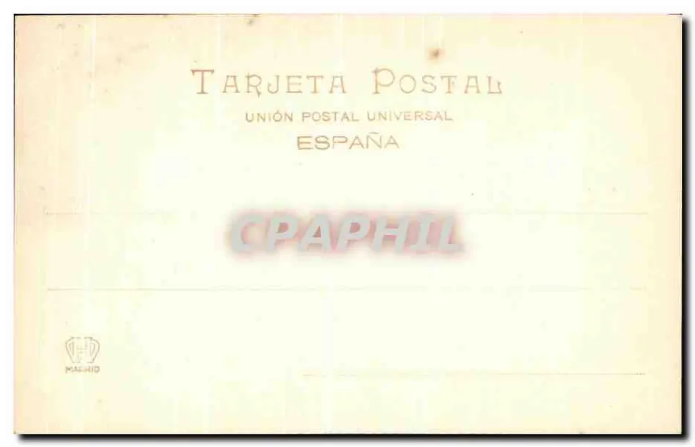 La Granja — Fuente de Diana — Hauser y Menet, n° 790 - Reverso