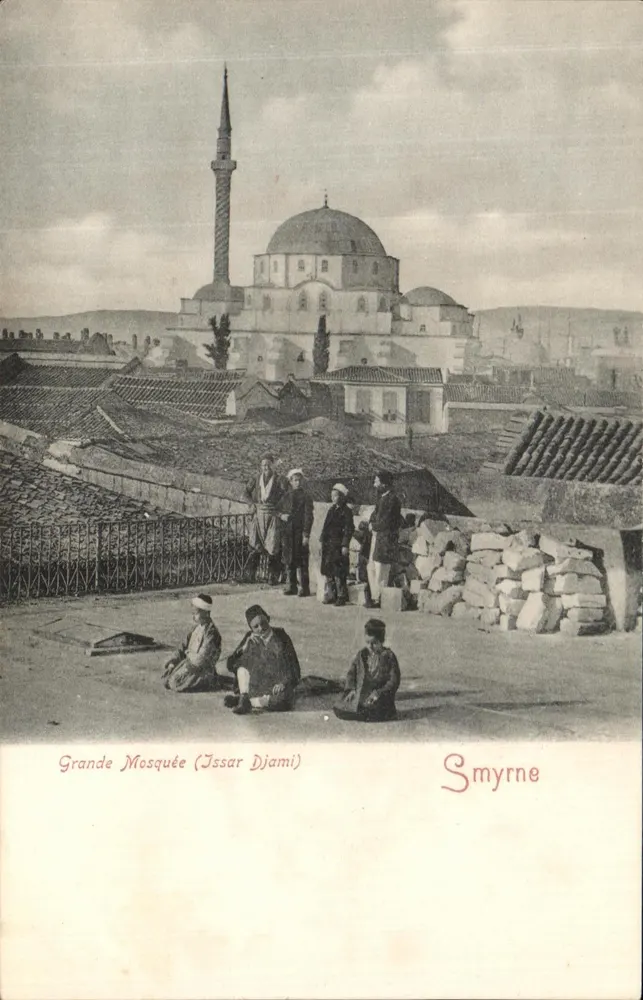 Große Moschee (Issar Djami) — Smyrna — Verlag unbekannt, Seriennummer nicht sichtbar - Vorderseite