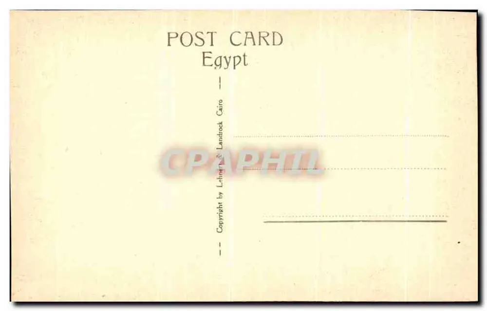 Luxor — Der Luxor-Tempel vom Nil aus gesehen — Lahner & Landrock, n° 15007 - Rückseite
