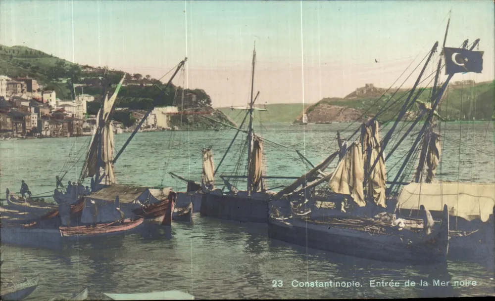 Konstantinopel — Eingang zur Schwarzen See — Edit. J. Ludwigszohn, n°23 - Vorderseite