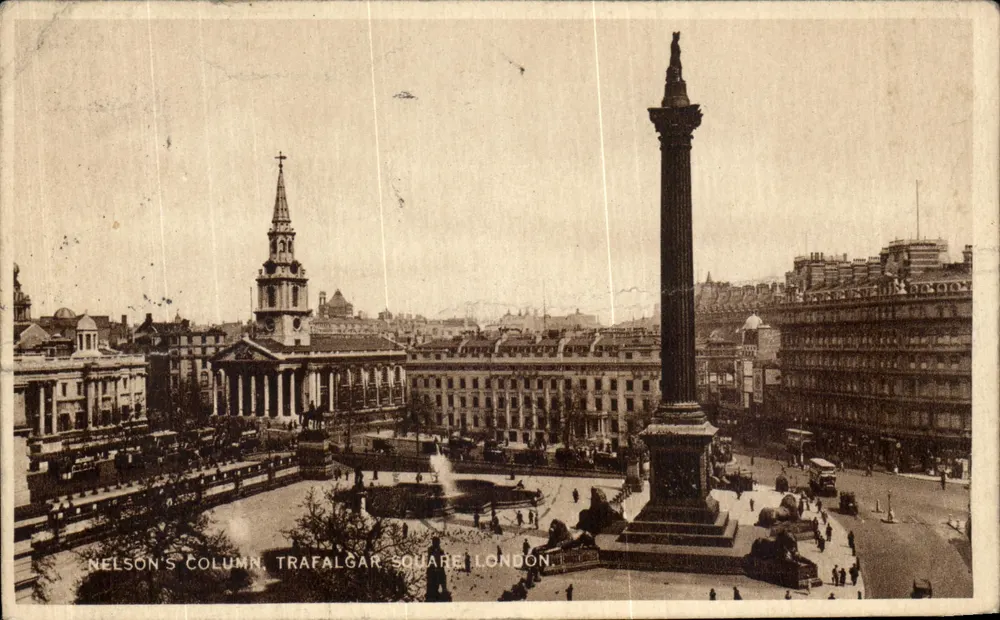 Nelson's Column, Trafalgar Square, London — British Manufacture, n° de série non visible - Frente