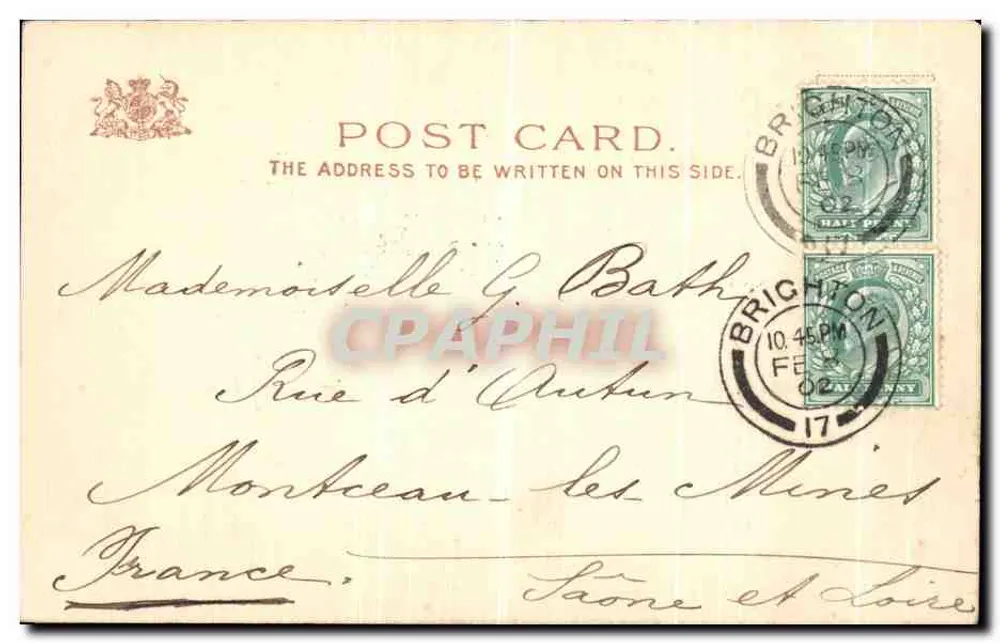 A Torre da Campanha e Byward em Londres — Raphael Tuck & Sons, Fototipia No. 1290 - Verso