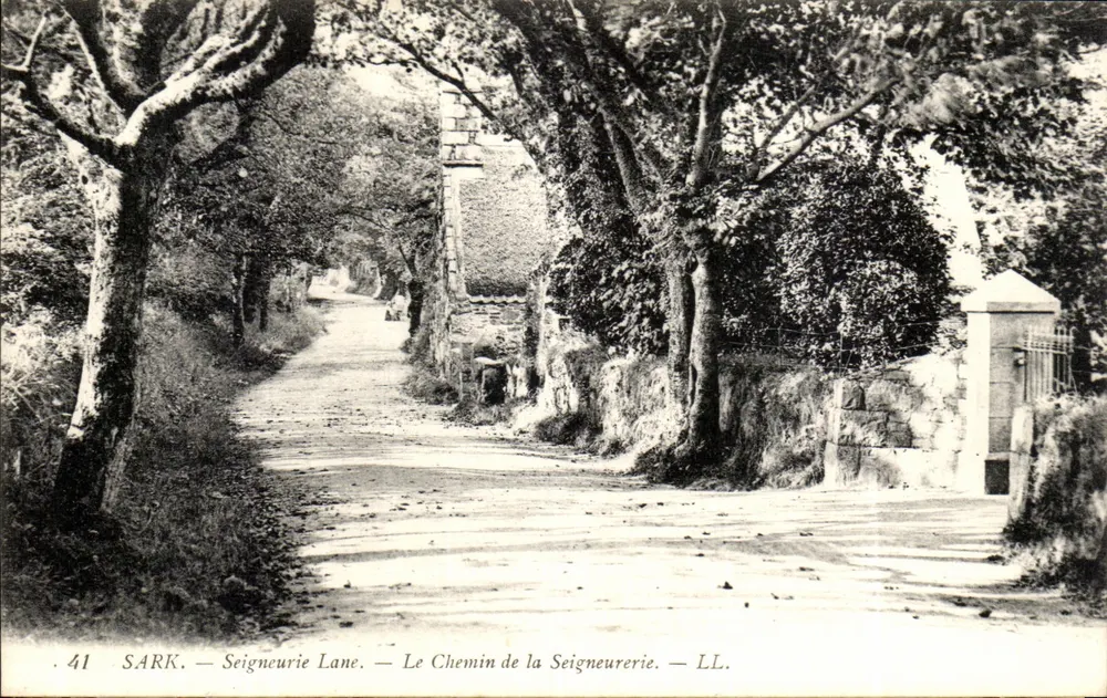 Sark — Seigneurie Lane — Der Weg der Seigneurerie — LL. - Vorderseite