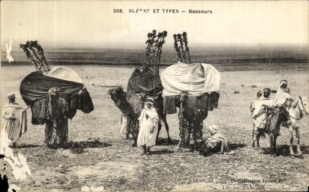 Scènes et Types — Bassours — Collection Idéale, F.S. - Frente