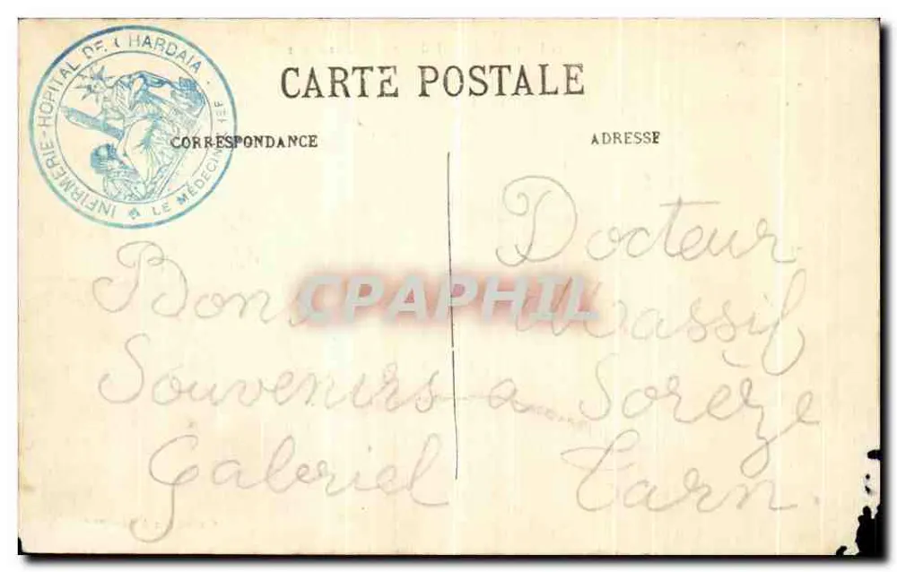 Scènes et Types — Bassours — Collection Idéale, F.S. - Verso