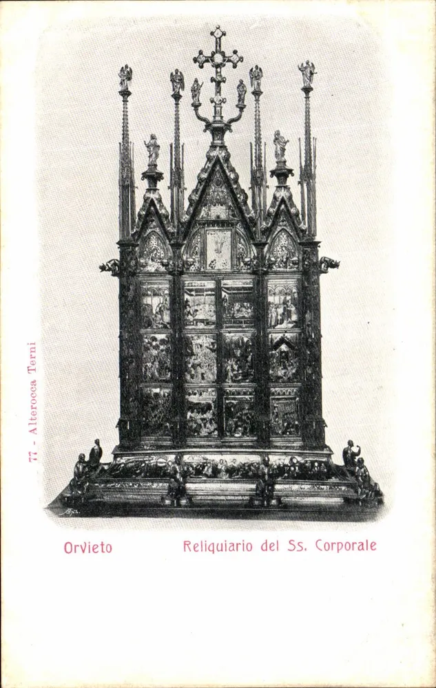 Orvieto — Reliquiar des Heiligen Körpers — Alterocca Terni, n°77 - Vorderseite