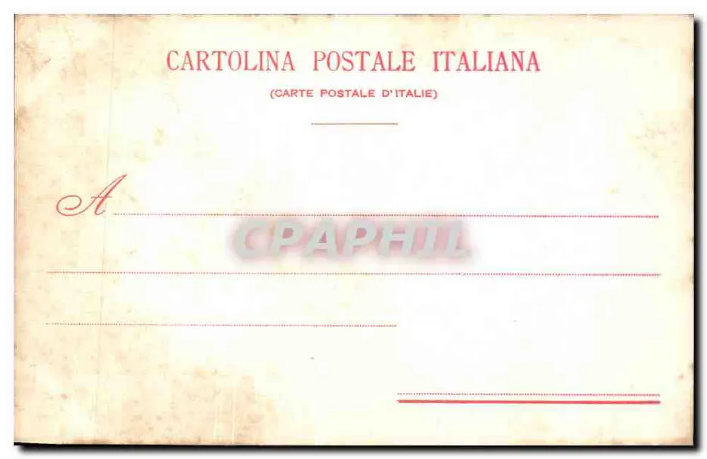 Porträt des heiligen Joseph — Werk von Guido Reni — Verlag Eliot, Calzolari & Ferrario, n°133 - Rückseite