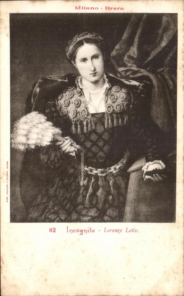 Incognita — Lorenzo Lotto — Mailand Brera - Vorderseite