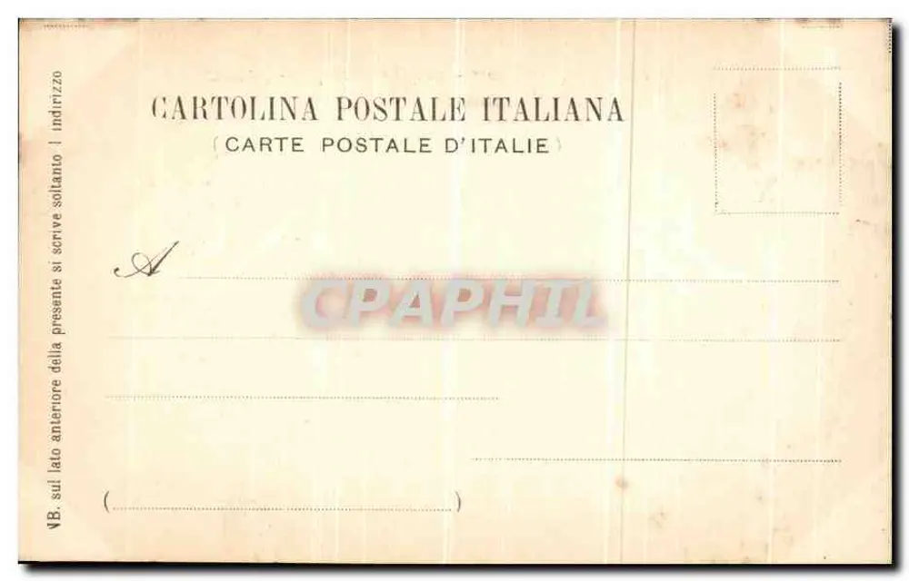 Venedig — Kirche der Brüder — Das Altarbild der Brüder — Von Fot. F. III Alinari - Rückseite