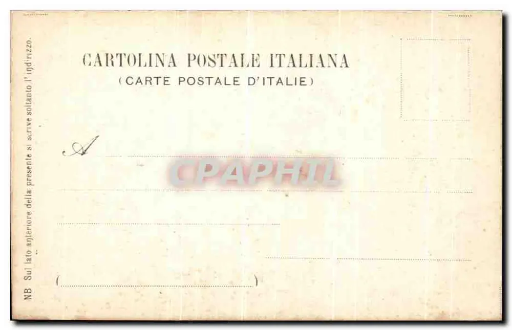 Venedig - R. Acc. di Belle Arti - L'Assunta (Tiziano) - Lib. e Cart. G. Zanetti Venedig - Rückseite
