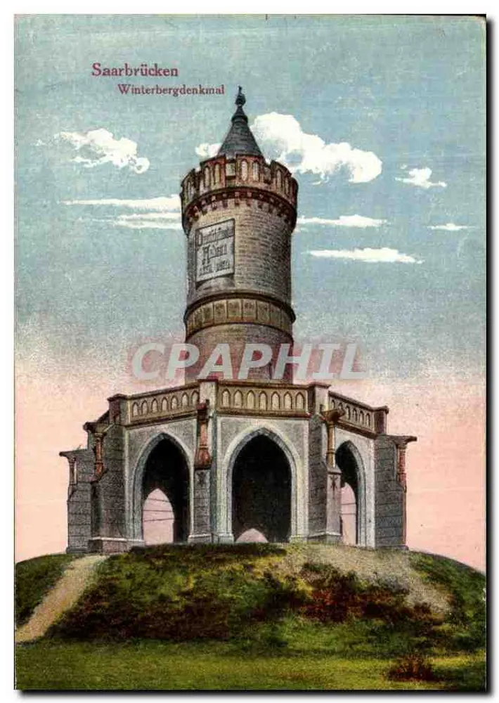 Saarbrücken — Winterbergdenkmal — editor desconhecido - Frente