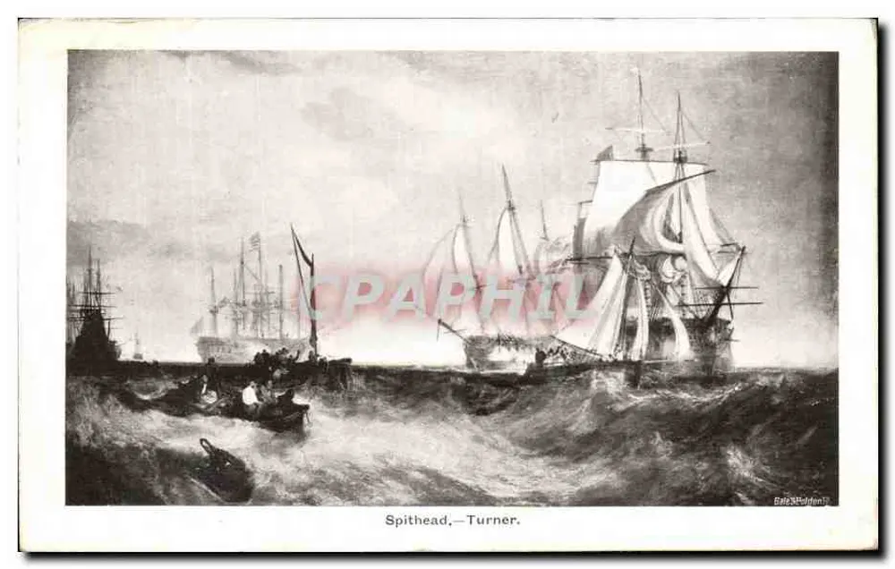 Spithead — Turner — Editor: Bate & Haldon - Frente