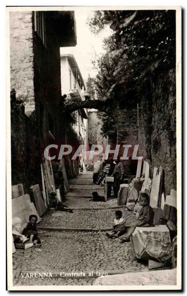 Varenna - Contrada al lago — Verlag Angelo Lillia, Varenna (Lago di Como) - Vorderseite