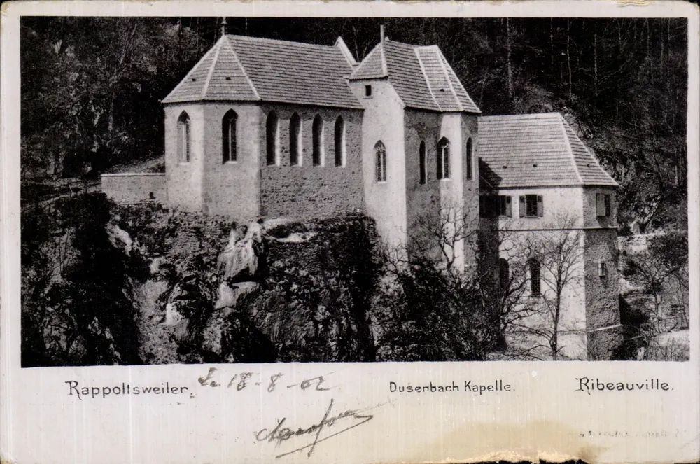 Rappoltsweiler — Dusenbach Kapelle (également Ribeauville) — éditeur imprimeur non identifié - Recto