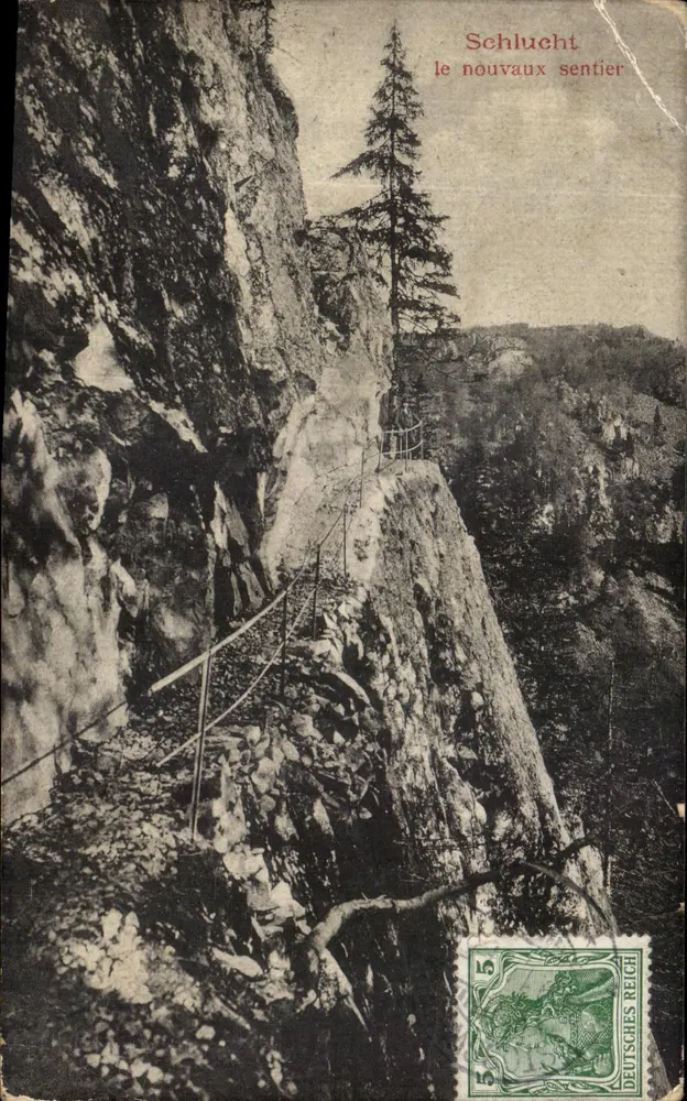 Schlucht — het nieuwe pad — DEUTSCHES REICH - Voorkant