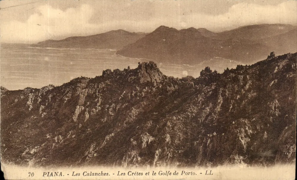 Piana - Les Calanches - Les Crêtes et le Golfe de Porto - LL - Vorderseite