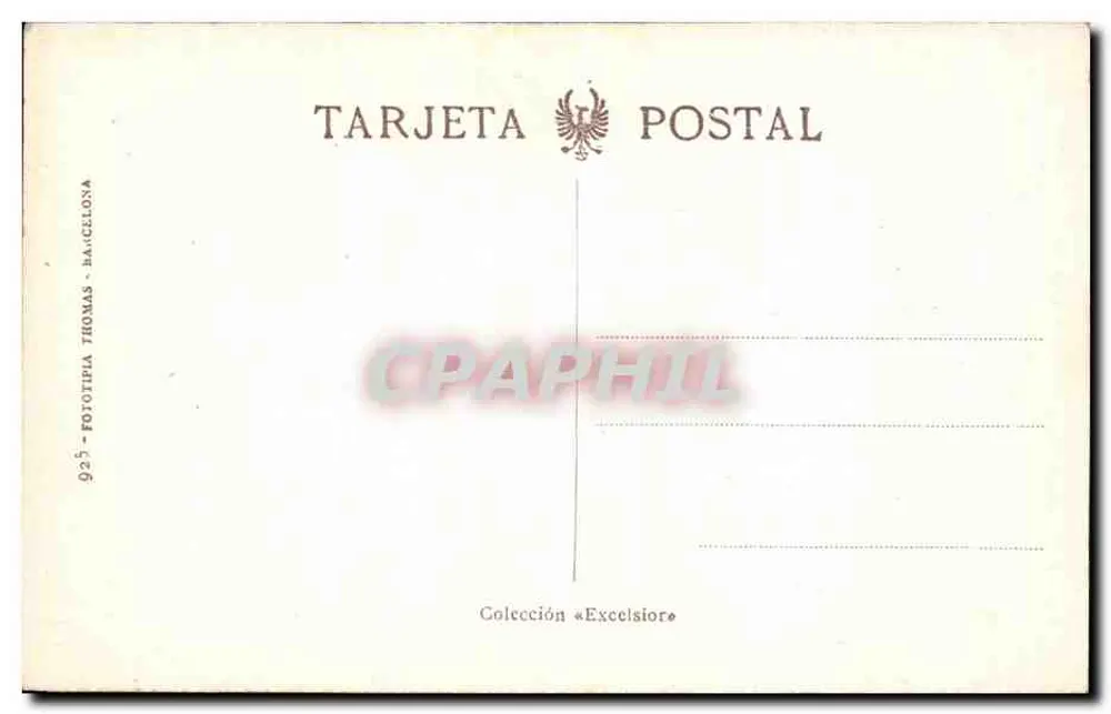 Burgos. Kathedrale. Puerta del Sacramento — Verleger Thomas, Sammlung « Excelsior » - Rückseite