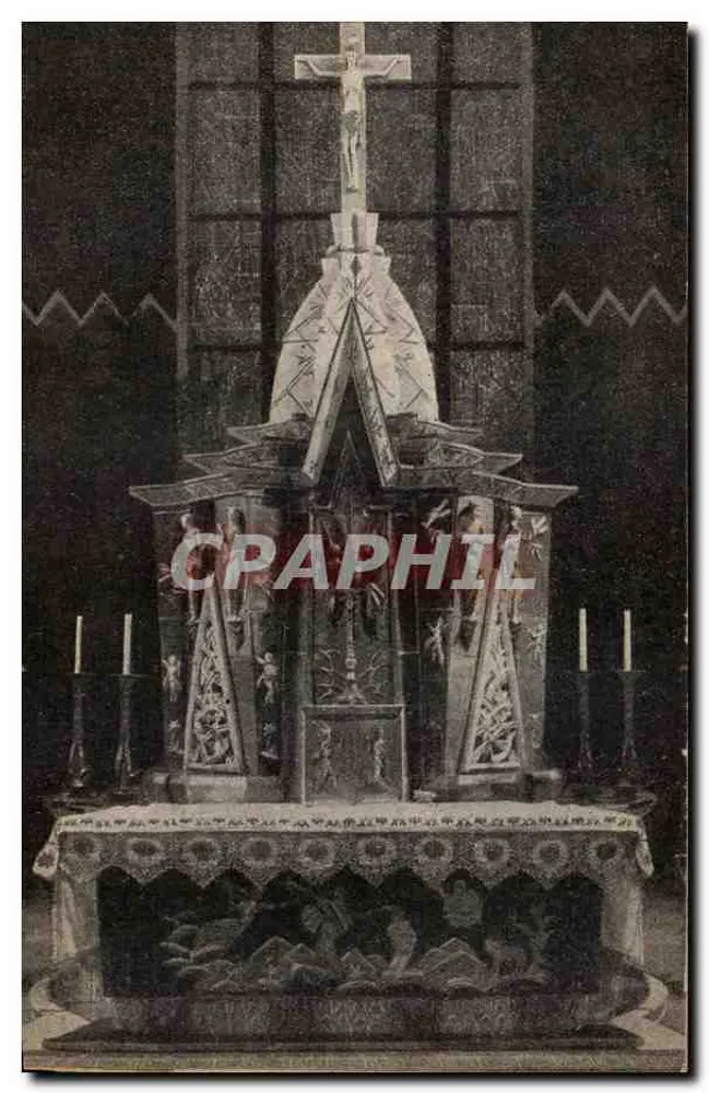 Kirche Saint-Michel — Sarrebrück — Ansicht des Altars - Vorderseite