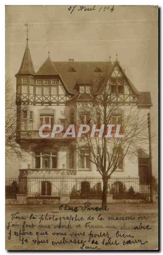 Haus in Trouvres — Ansicht der Fassade — unbekannter Verlag - Vorderseite