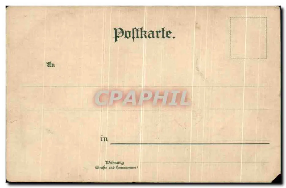 Badende Gracien — cena de nus em um paisagem florestal — editor Tarnowsky's Reubelton, Dresden, n° 321 - Verso