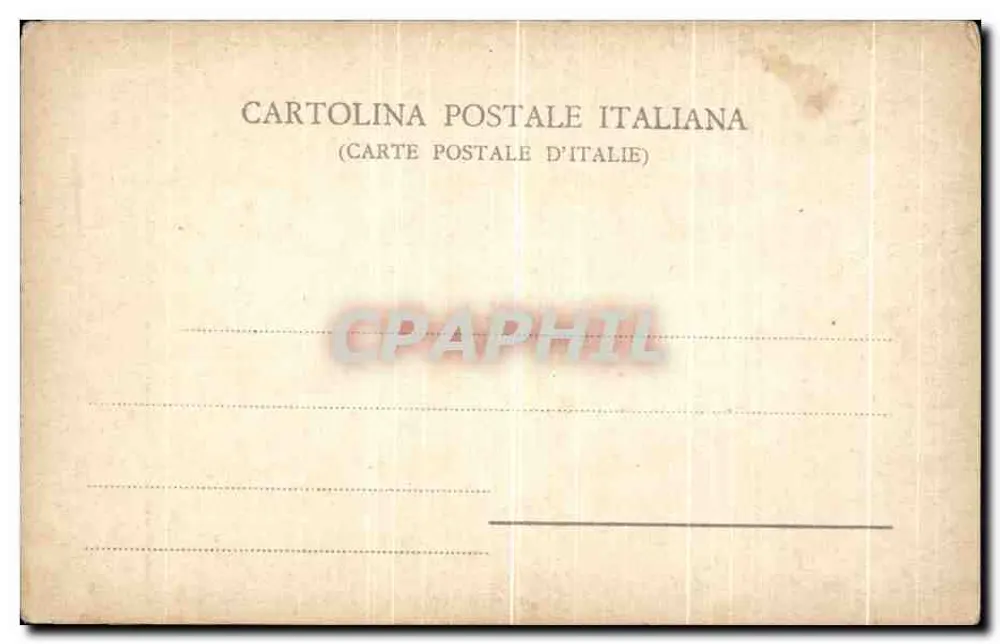 NAPOLI — Maccheronaio napoletano: Szene aus dem Leben. — C. Catini — Napoli - Rückseite