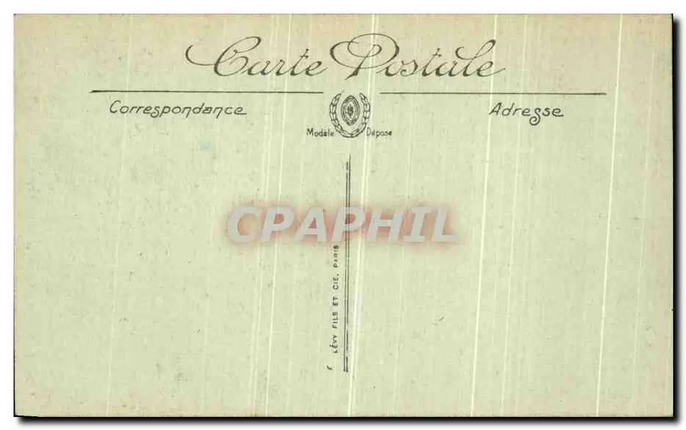 Sens — A Facha da Catedral — LL. - Verso