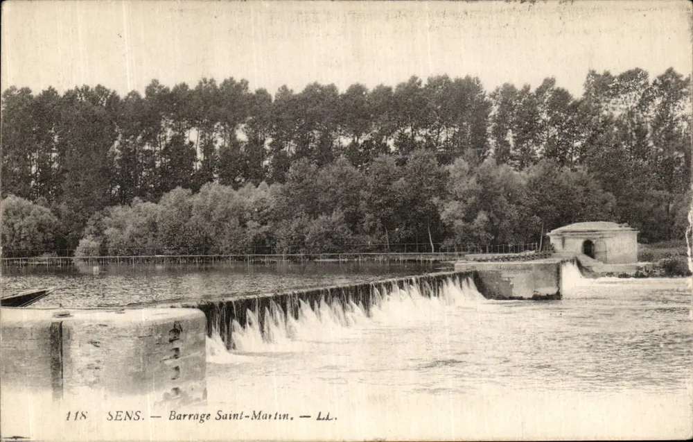 Sens — Barragem Saint-Martin — LL. — n° 118 - Frente