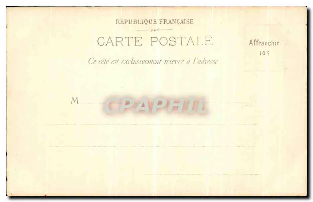 Sens — Estátua de Jean Cousin — FA & C° - Verso