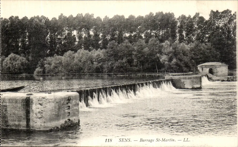 Sens — Barragem St-Martin — LL. — n° 118 - Frente