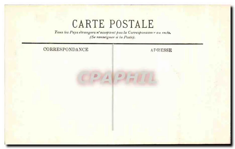 Sens — Barragem St-Martin — LL. — n° 118 - Verso