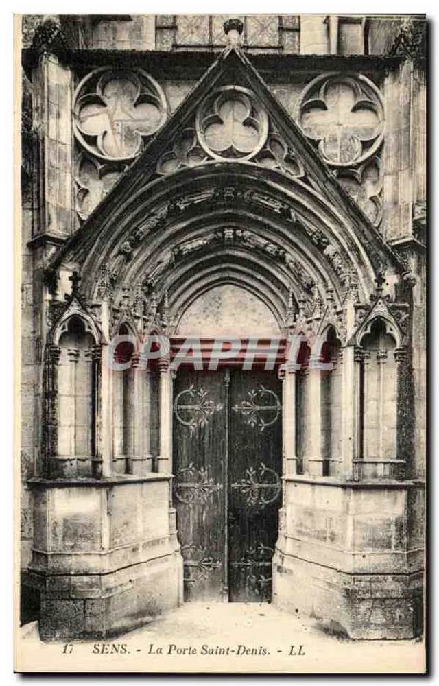 Sens - A Porta Saint-Denis — LL n°17 - Frente