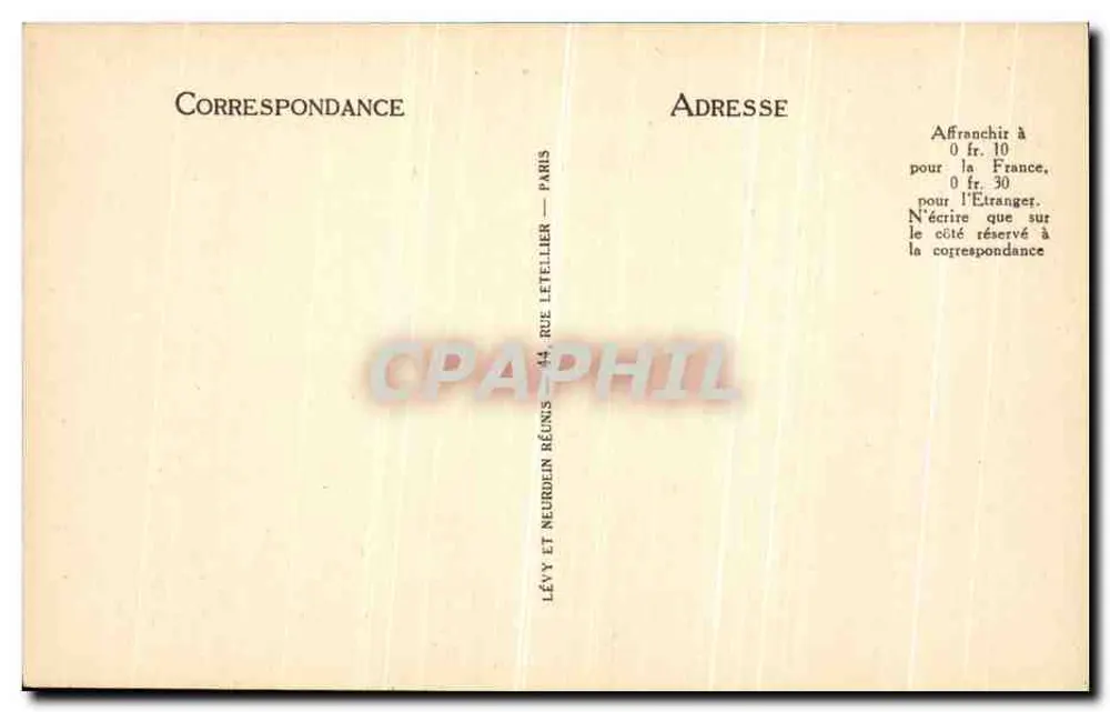 Sens - A Porta Saint-Denis — LL n°17 - Verso