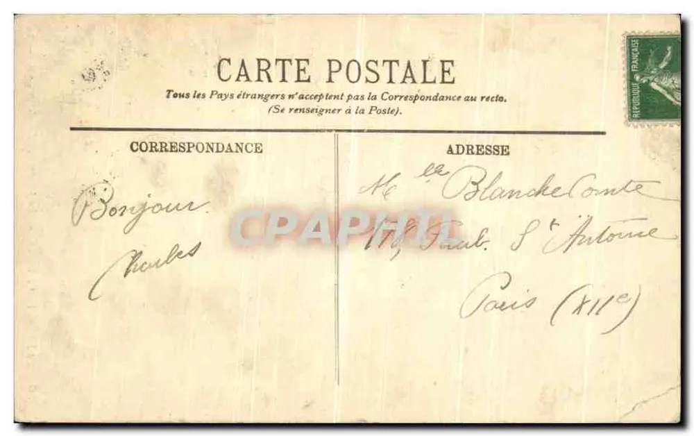 Sens — La Cathédrale — Le Martyre de Saint Savinien — LL. — n°50 - Rückseite