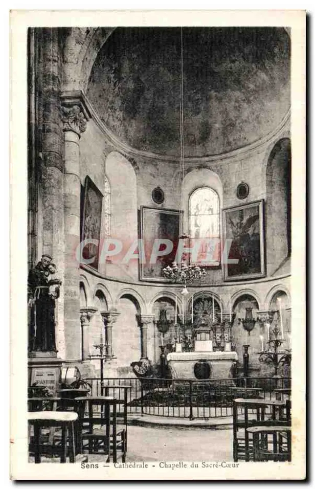 Sens — Kathedrale — Kapelle des Heiligen Herzens - Vorderseite