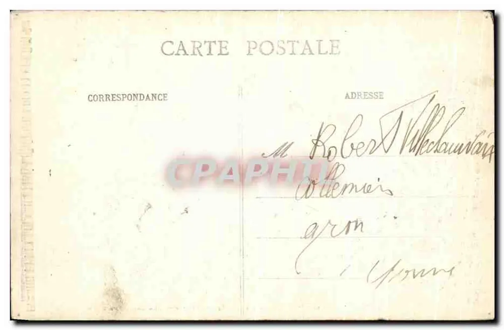 SENS. - Rathaus und Ansicht des Quartiers Madagascar — Edition der Parisiennes Galerien - Rückseite