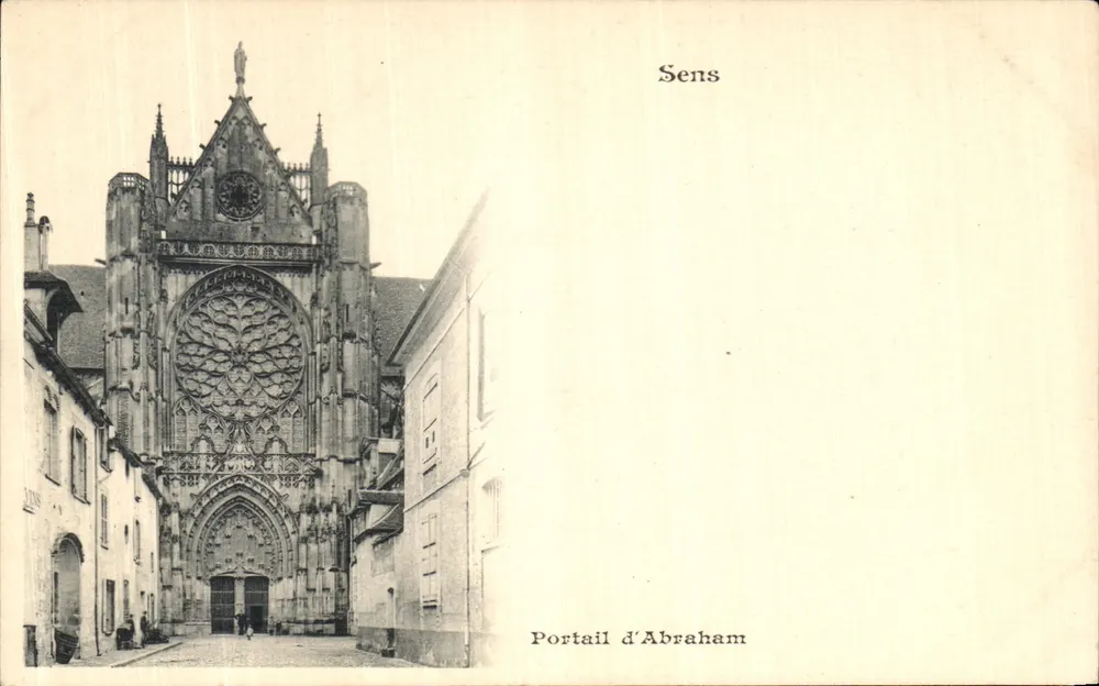 Portal de Abraão — Sens — Portal de Abraão - Frente