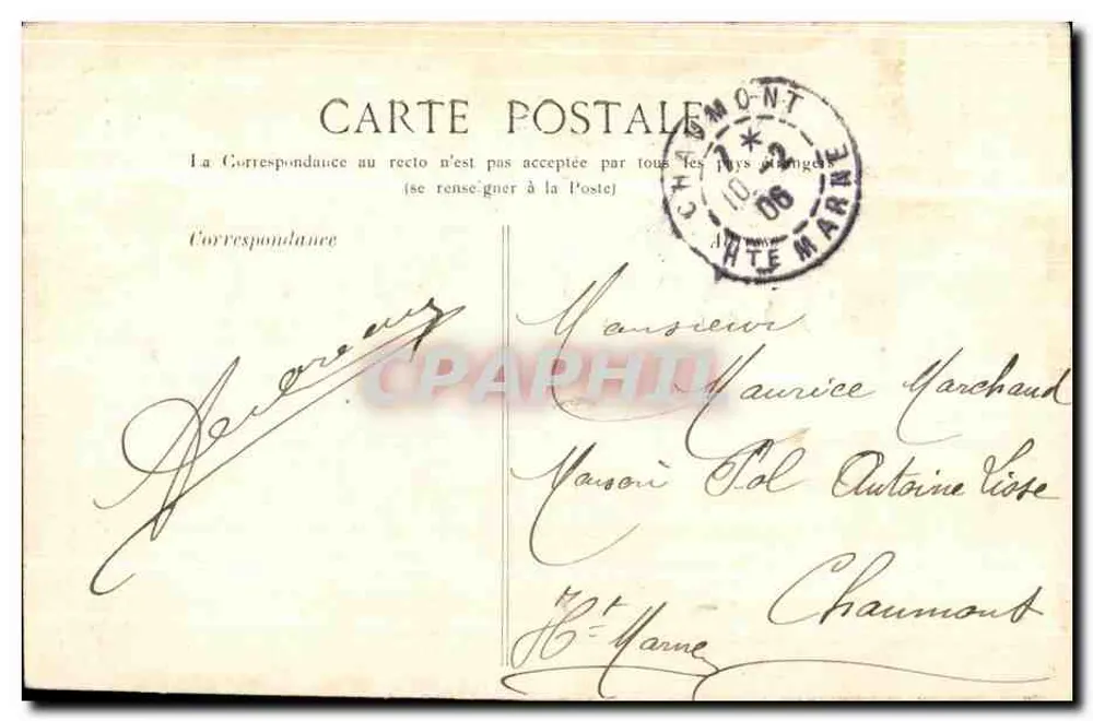 Sens — La Caisse d'Épargne — éditeur anonyme - Verso