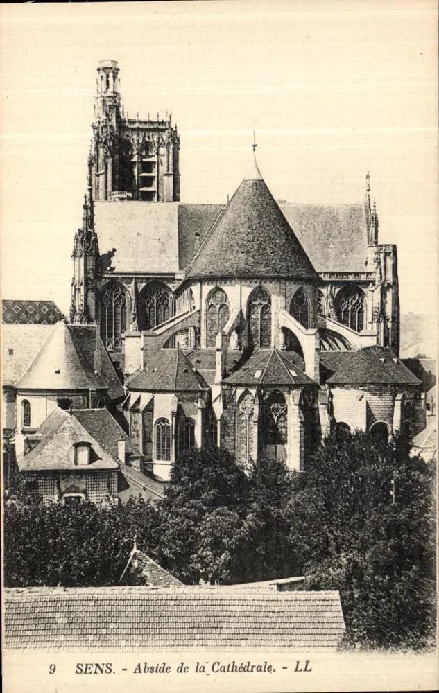 SENS - Abside da Catedral - LL - Frente
