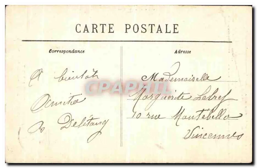 Sens — Das Martyrium des heiligen Savinien in der Kathedrale — Souvenirs de Bourgogne - Rückseite