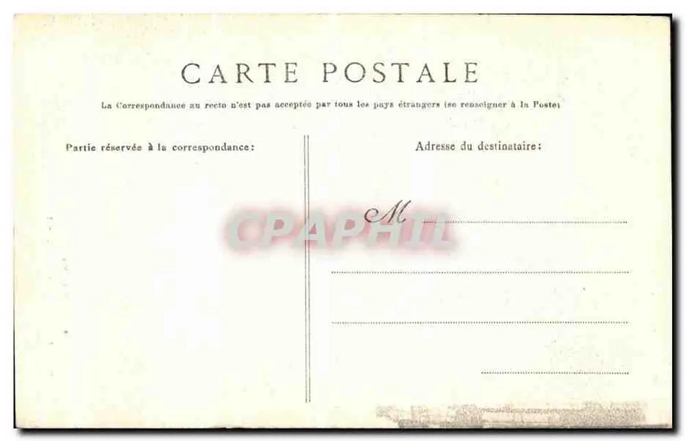 Sens — Rathaus — Übersicht — Sammlung J. B., Sens - Rückseite