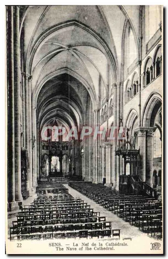 SENS — A Nave da Catedral — JND ROE - Frente