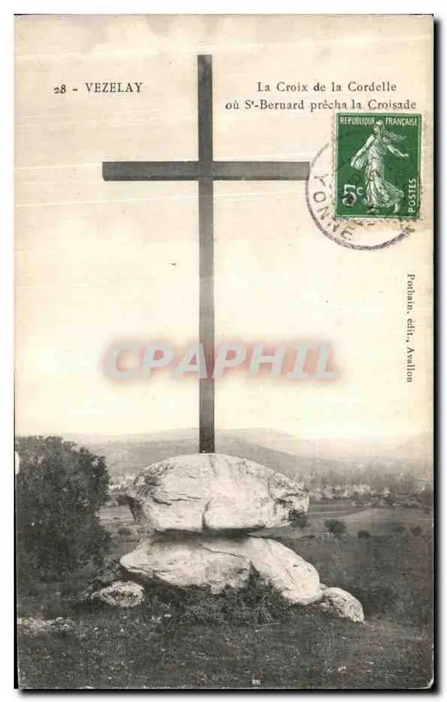 Die Kreuzigung der Cordelle — Vezelay — Polian, Verlag Avallon - Vorderseite