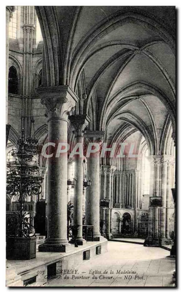 Beaulay — Kirche der Madeleine, Chorkrone — ND Phot. - Vorderseite