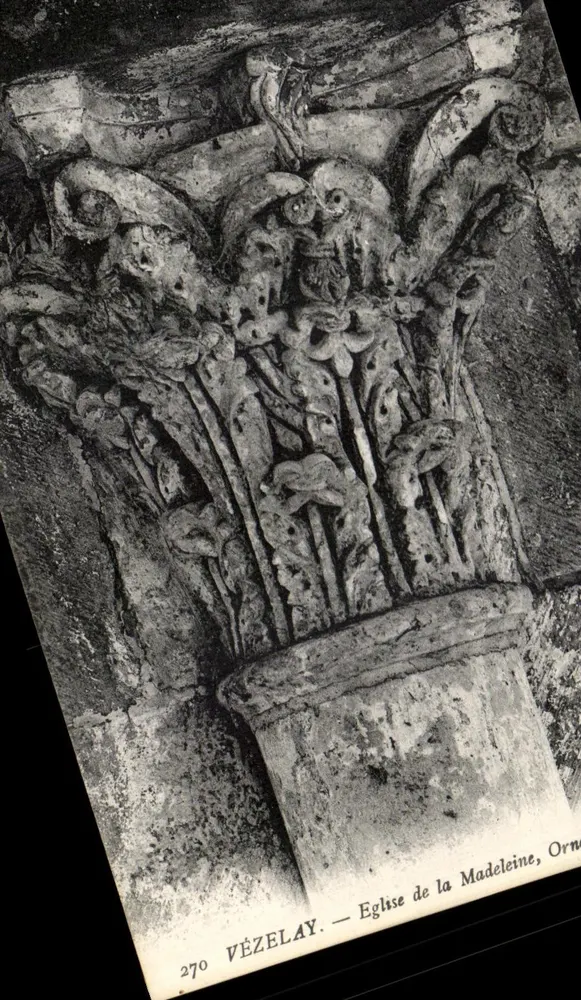 VÉZELAY — Kirche der Madeleine, Ornamente — n° 270 - Vorderseite