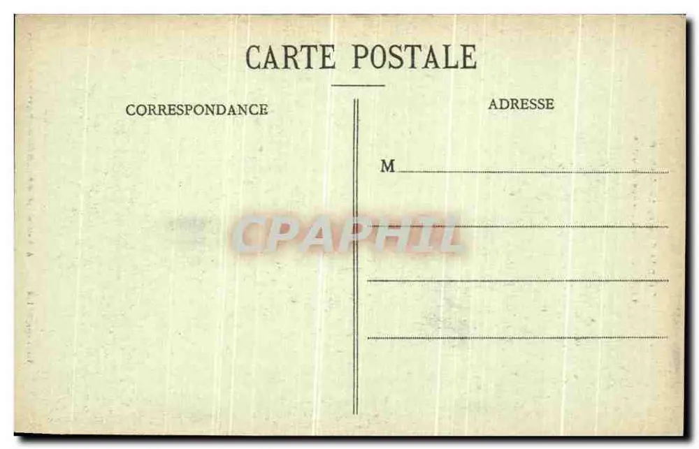 Verdun (Meuse) - Rua St-Maure — Grande Guerra 1914-16 — A. Humbert, foto-editora, St-Dizier - Verso