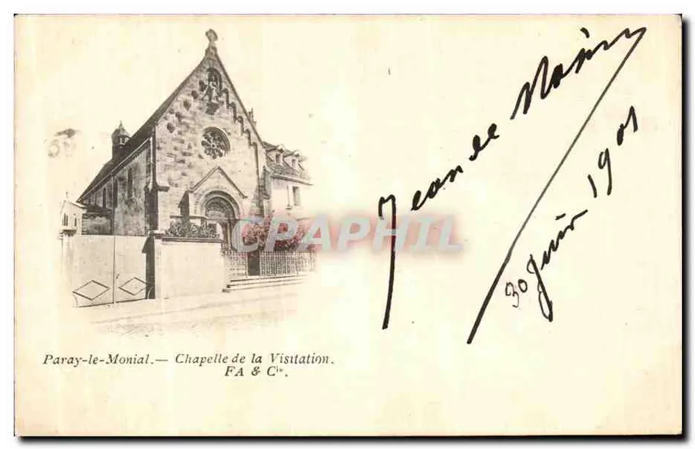 Paray-le-Monial — Capela da Visitação — FA & Cie - Frente