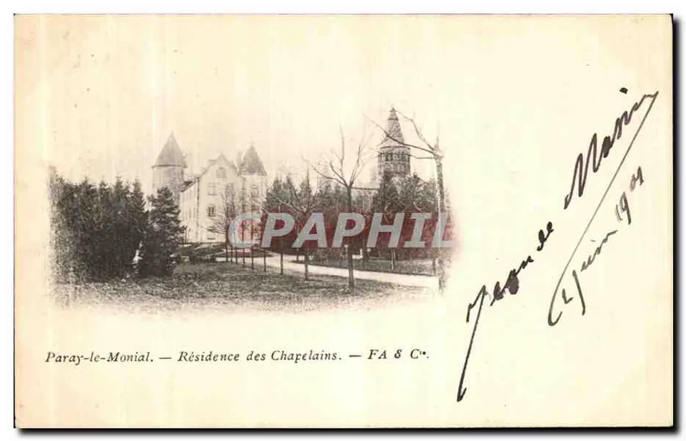 Paray-le-Monial — Residência dos Capelãos — FA & C° - Frente