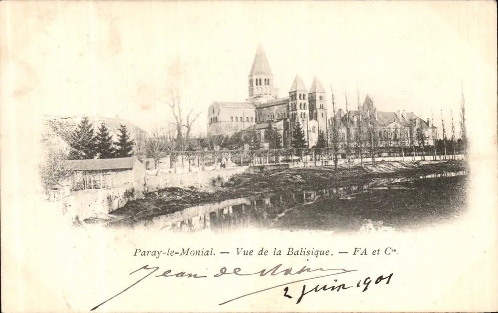 Paray-le-Monial — Vista da Balisique — FA e Cie - Frente
