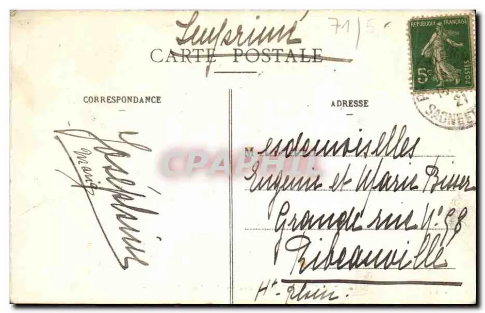 Paray-le-Monial - Enclôs des Chapelains - Le Calvaire - Rückseite